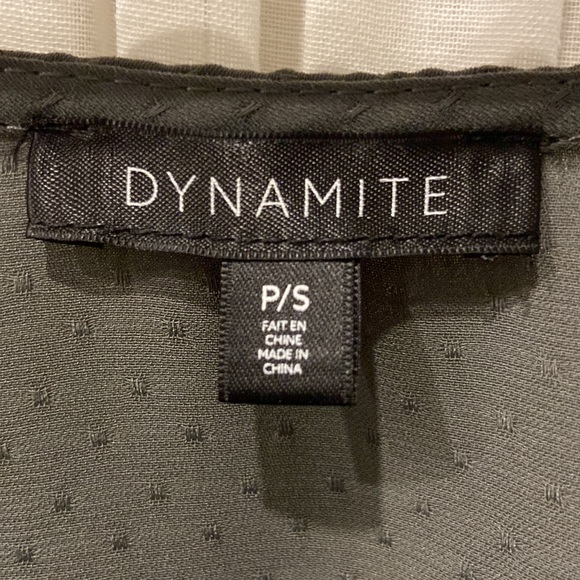 EUC - Dynamite Textured T-Shirt - Size Small - Picture 3 of 4